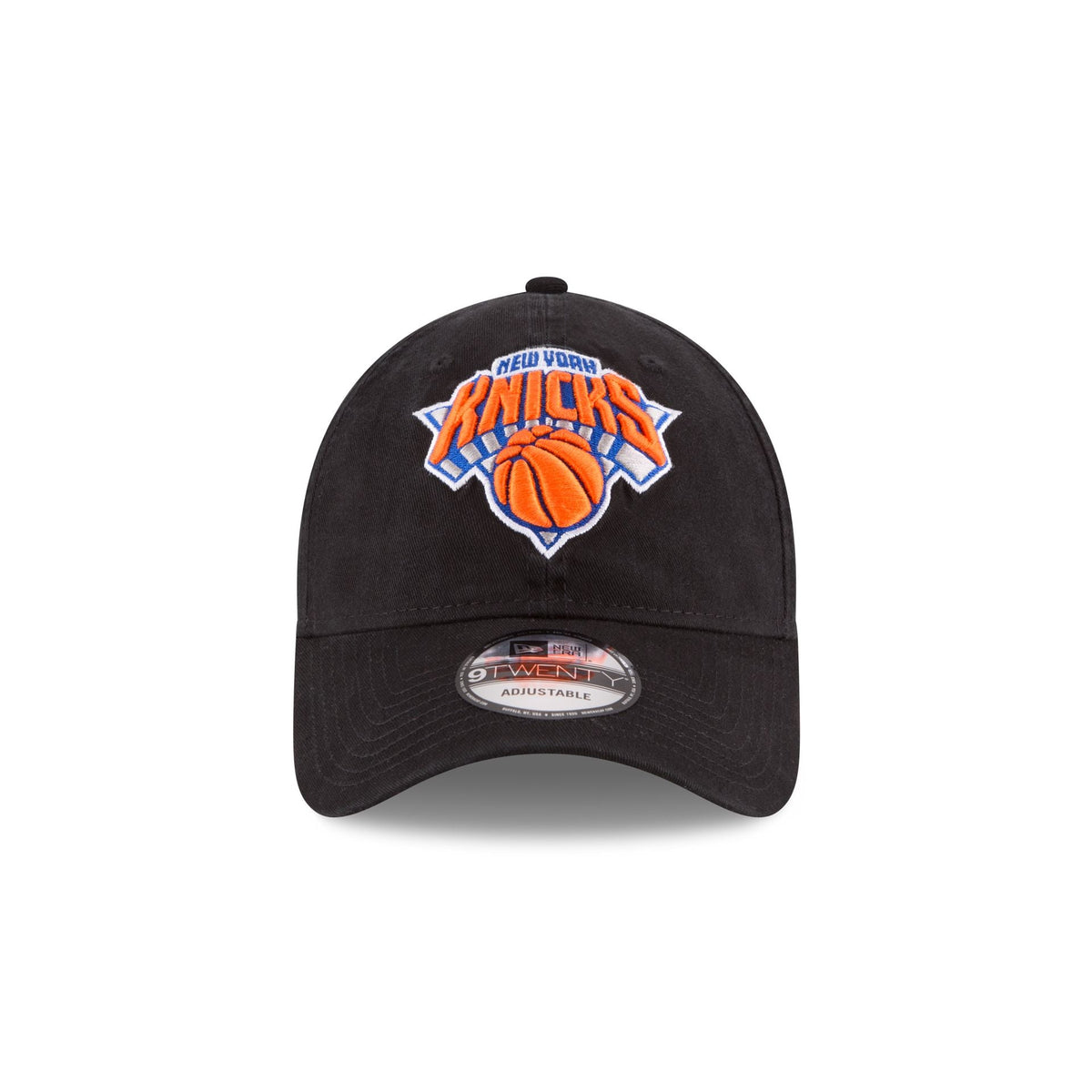New York Knicks Core Classic Black 9TWENTY Adjustable Hat