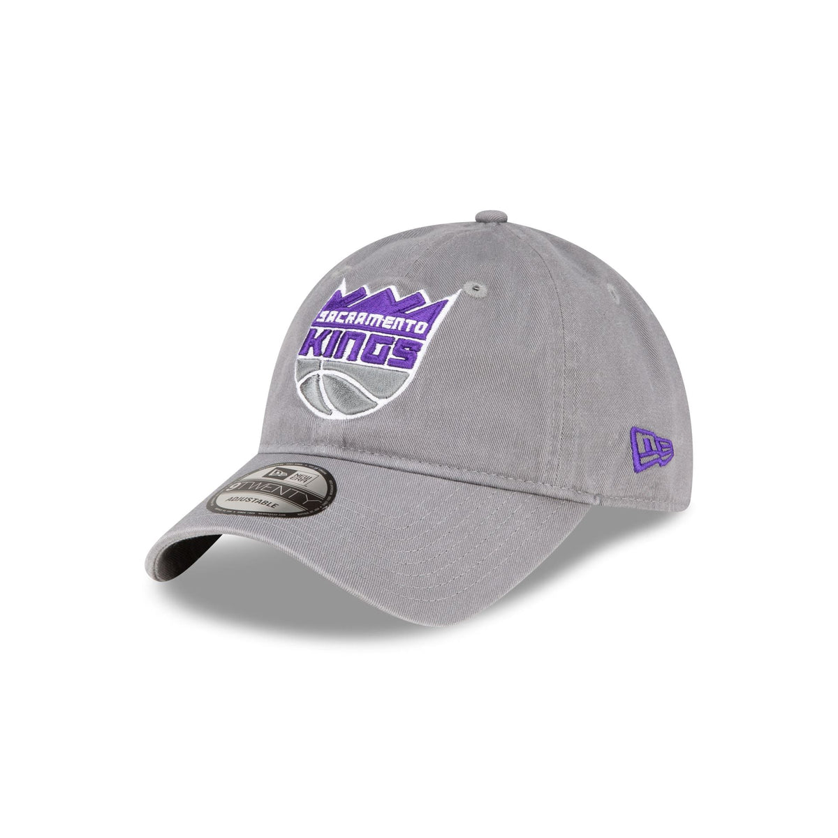 Sacramento Kings Core Classic Gray 9TWENTY Adjustable Hat