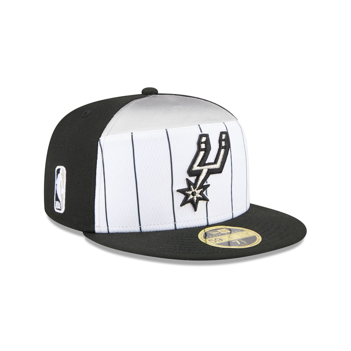 San Antonio Spurs 2025 Tip-Off Split Panel 59FIFTY Fitted Hat