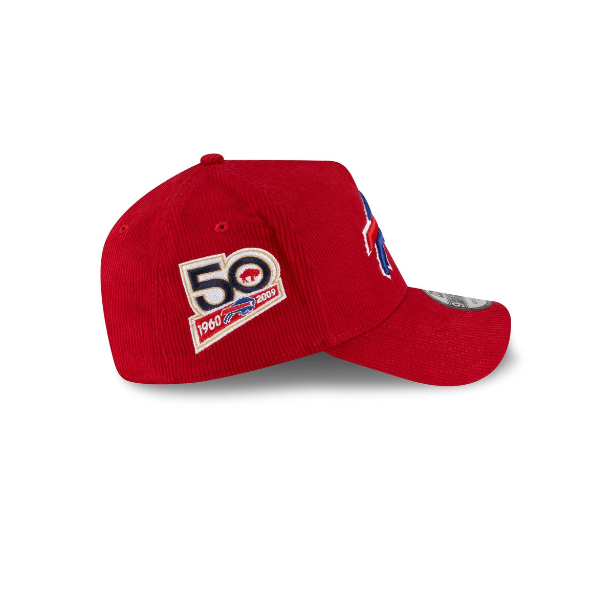 Buffalo Bills Red Corduroy 9FORTY A-Frame Snapback Hat