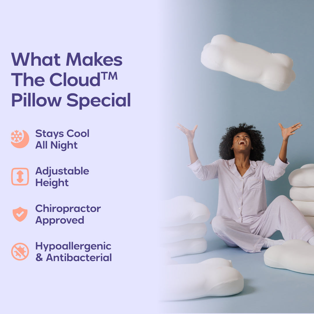 CloudCool™ Cooling Comforter + 2 CloudAlign Pillows