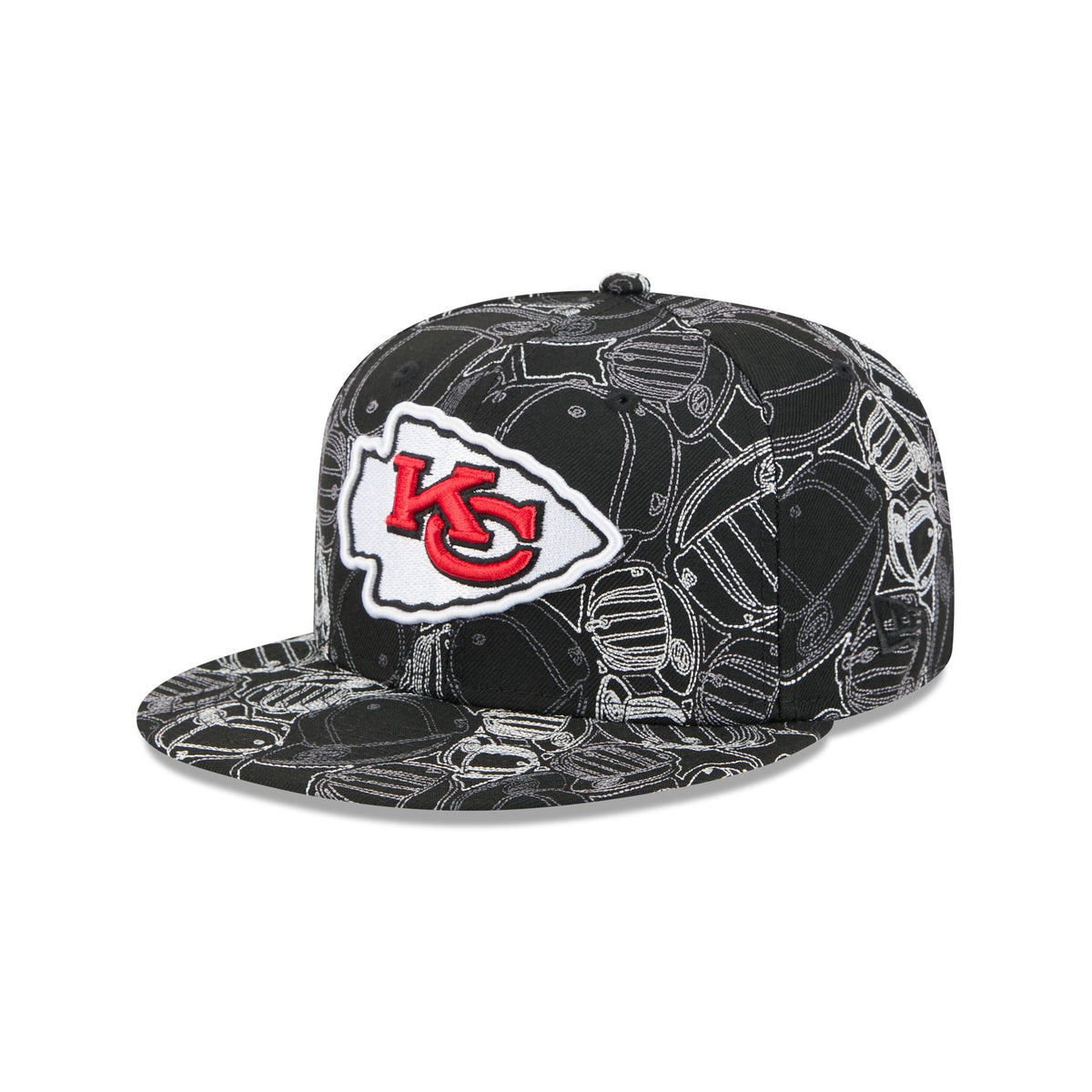 Kansas City Chiefs Cap Scramble 59FIFTY Fitted Hat