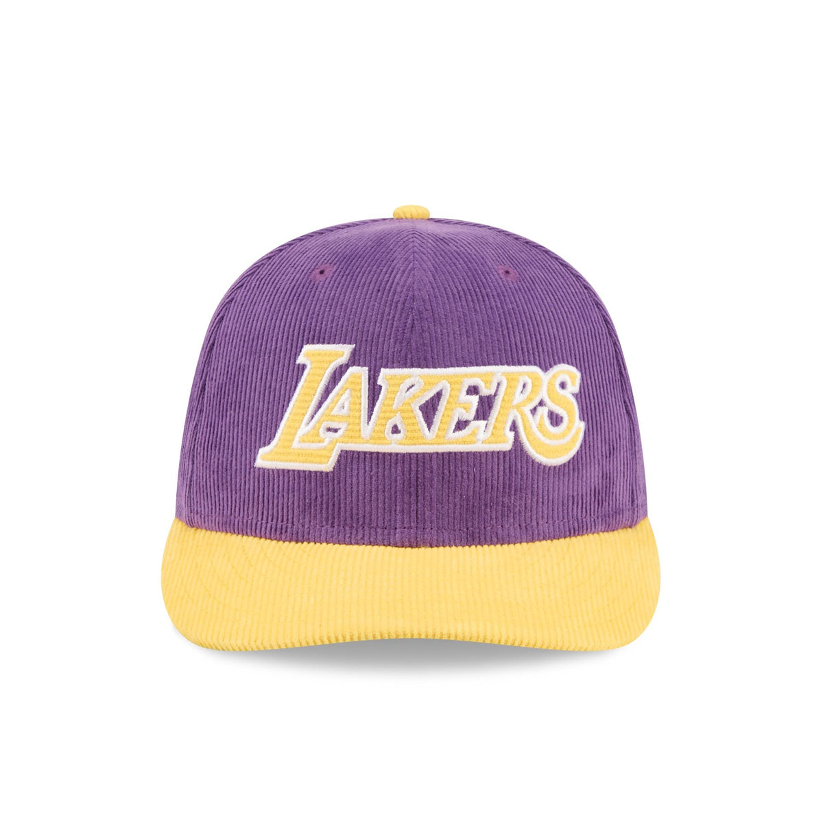 Los Angeles Lakers Two Tone Corduroy 9FIFTY Snapback Hat