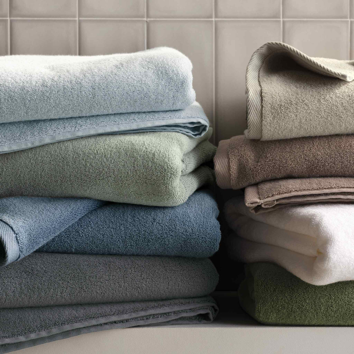 Plush Turkish Cotton Bath Towel Bundle