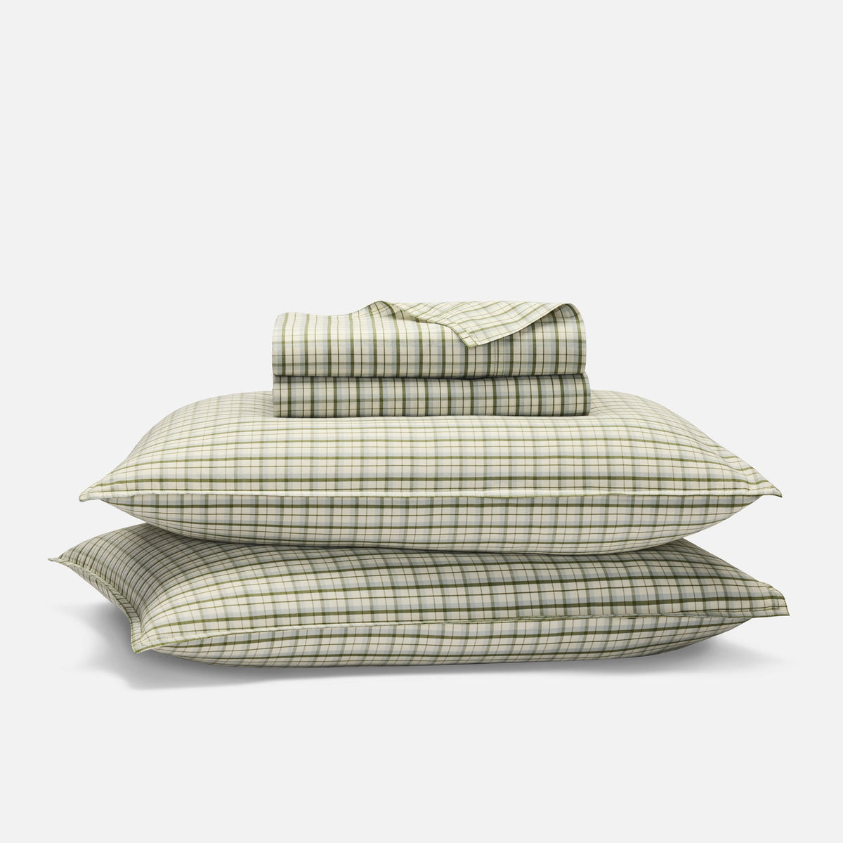 Set of 2 Washed Classic Percale Core Sheet Set Bundle
